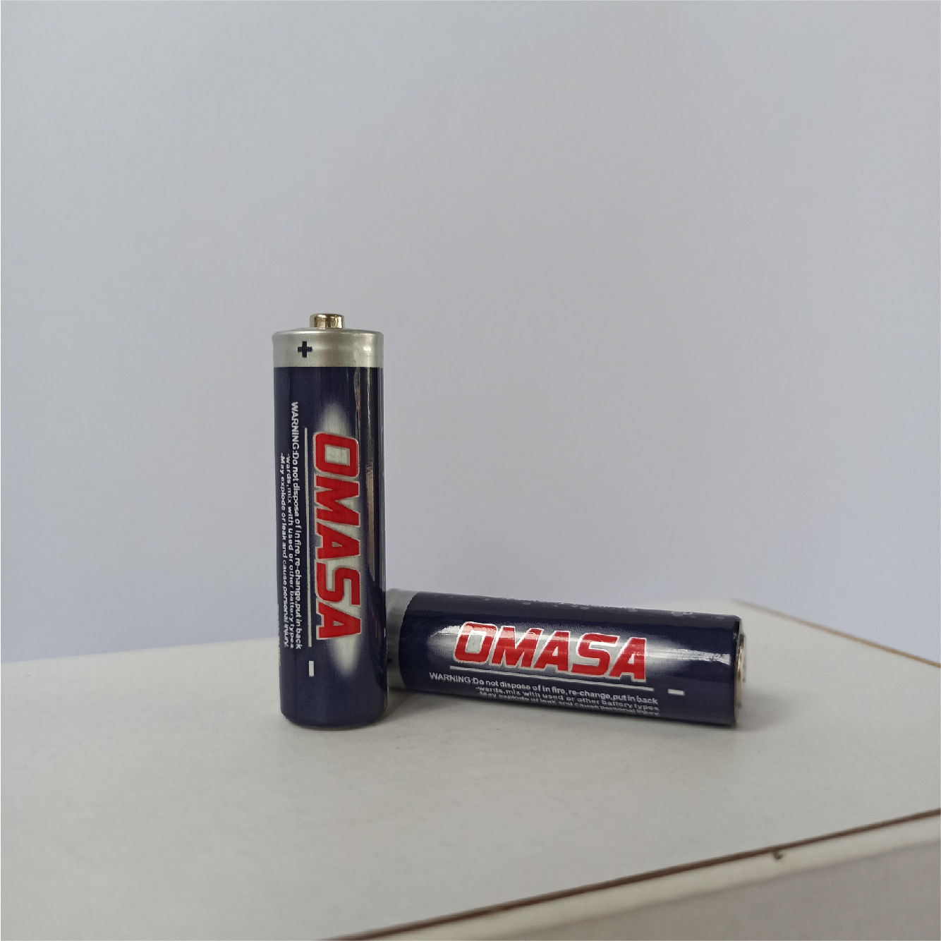 AA R6 zinc carbon battery PVC jacket